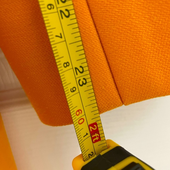 NWOT Babaton Aritzia orange size medium long blazer jacket - Picture 9 of 15